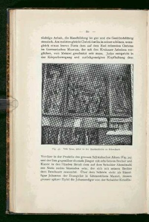 Fig. 43. Veit Stoss, Altar in der Martinskirche zu Schwabach.