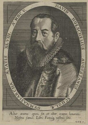 Bildnis des David Hoeschelius