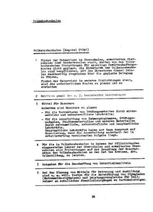 Volkshochschulen