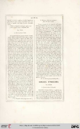 Loggia undecima (Tav. XXXII - XXXIV)