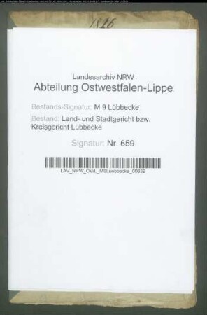 Erblasser: Knollmann, (Eheleute):