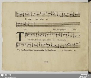 XXXI. Anonymus: Tu es Petrus (Ad aequales)
