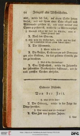 [Siebenter bis zwoelfter Abschnitt]