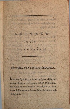 Lettere d'una Peruviana, 2