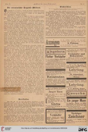 Die orientalische Teppich-Weberei, [1]