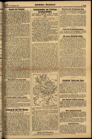 Zweite Ausgabe vom Mittwoch, den 10. September 1941.