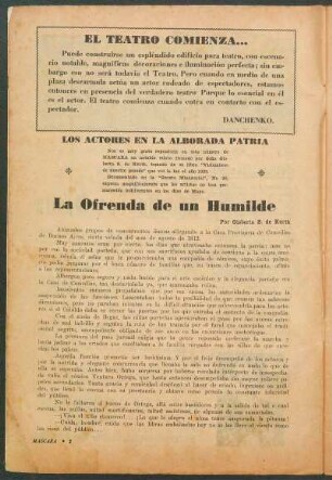 La ofrenda de un humilde