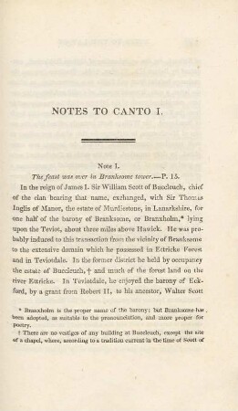 Notes to Canto I