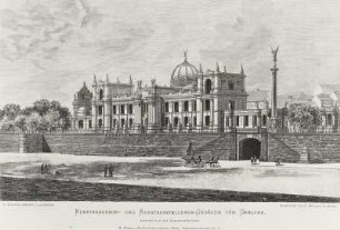 Kunstakademie- und Kunstausstellungs-Gebäude für Dresden : Dresden,