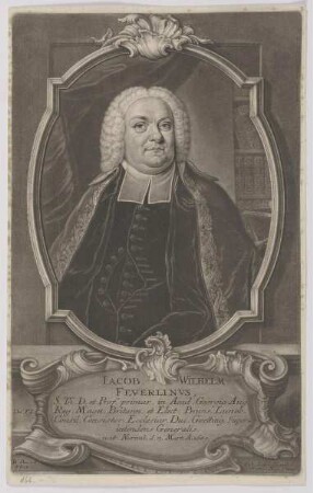 Bildnis des Iacob Wilhelm Feverlinvs
