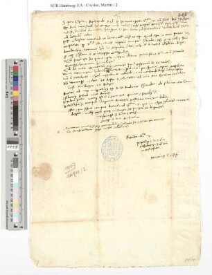 Brief an Polycarp Leyser