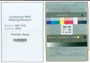 Entnazifizierung Georg Freimuth , geb. 21.06.1885 (Zollbeamter)