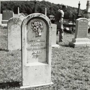 Friedhof mir dem Fotografen Alec Steiger