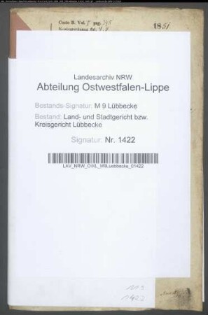 Erblasser: Venker, Friedrich Wilhelm: