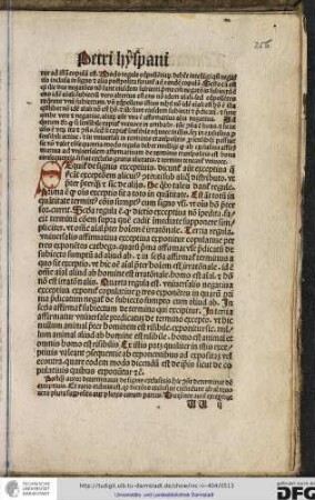 Postquam autor determinavit de signis exclusivis, hic consequenter determinat de exceptivis...