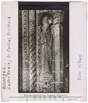 Bourges: Kathedrale Saint-Etienne, Nordportal, Ecclesia