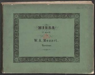 Missa aus C moll : KV 427