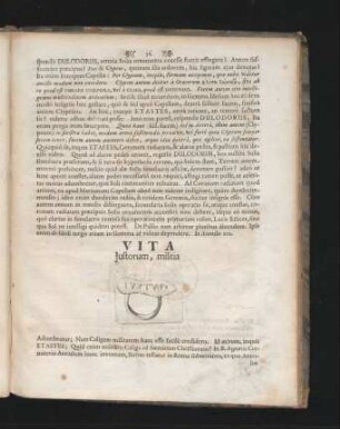 Vita Iustorum, militia
