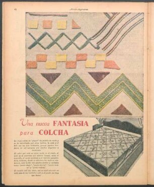 Una nueva fantasía para colcha [Dibujos]