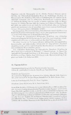 13. Papyrus-Edition