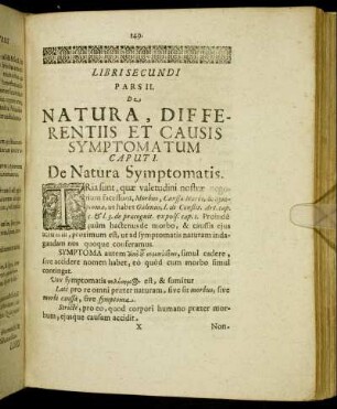 Pars III. De Natura, Differentiis Et Causis Symptomatum.