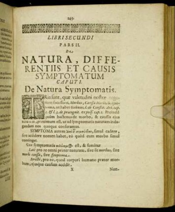 Pars III. De Natura, Differentiis Et Causis Symptomatum.