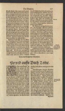 Vorred auffs Buch Tobie.