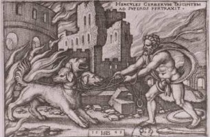 Herakles und Kerberos