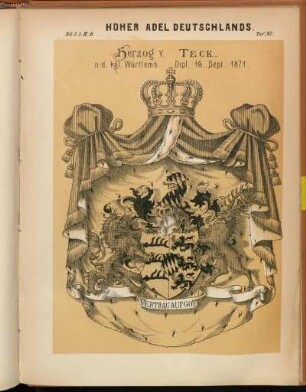 Taf. 97. Herzog v. Teck.