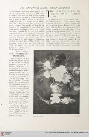 31.1907 = Nr. 122: The International Society's seventh Exhibition