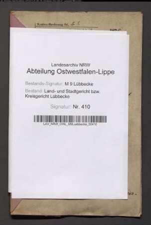Erblasser: Detering, Christine Marie Engel: