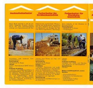 Prospekt: SDAG Wismut, Bau- und Montagebetrieb 17