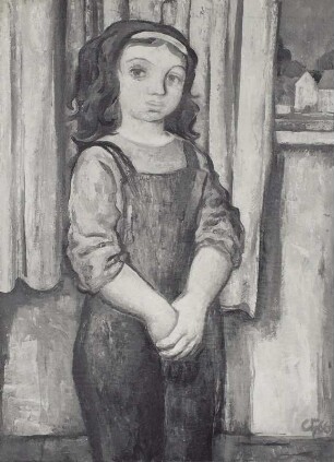 Ruth mit Trägerhose