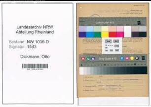 Entnazifizierung Otto Dickmann , geb. 29.05.1883 (Geschaeftsfuehrer)