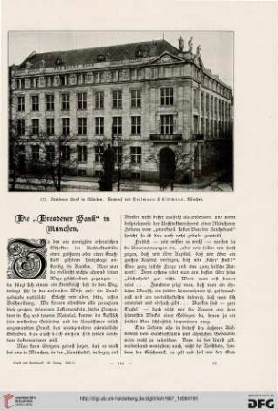 Die "Dresdener Bank" in München