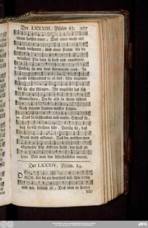 Der LXXXIV. Psalm. 84.