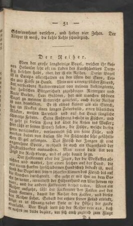 Der Reiher