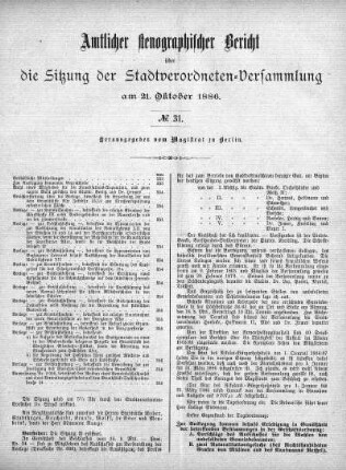 No 31, 21. Oktober 1886