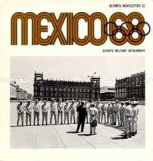 Informationsbroschüre zu den Olympischen Spielen in Mexiko 1968 (in englischer Sprache)