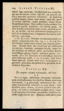 Titulus XX. De corpore vitiatis ordinandis, vel non.