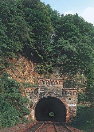 Schmidtskopf-Tunnel; Weilburg, Eisenbahn