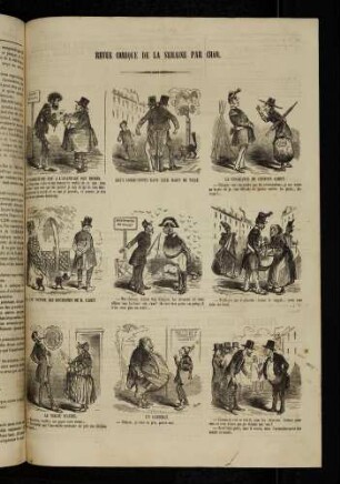Revue comique de la semaine par Cham
