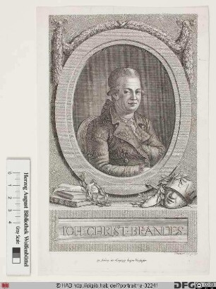 Bildnis Johann Christian Brandes