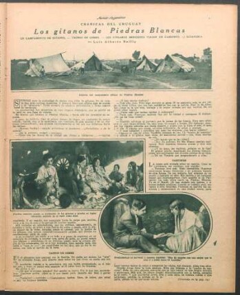 Los gitanos de Piedras Blancas : Crónicas del Uruguay