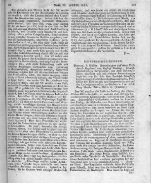 Broling, G.: Bemerkungen auf einer Reise durch England. Übersetzt v. J. G. L. Blumhof. Giessen: Müller 1825