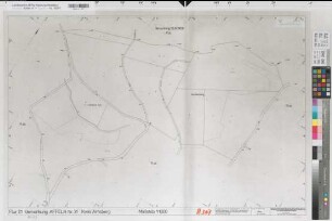 Affeln (Neuenrade), Altenaffeln (Neuenrade), Umlegung Affeln  Altenaffeln, Rahmenkarte Affeln Flur 21