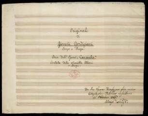 Consuelo. Auszüge. Arr.; S, pf; a-Moll