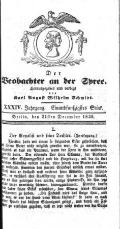 51. Stueck, 21. Dezember 1835