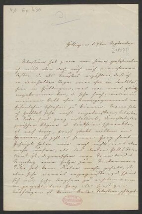 Brief an Albertine Mendelssohn-Bartholdy : 07.09.1857