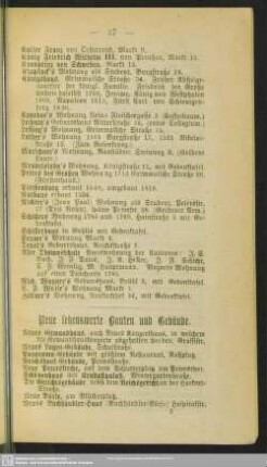 Neue sehenswerte Bauten und Gebäude